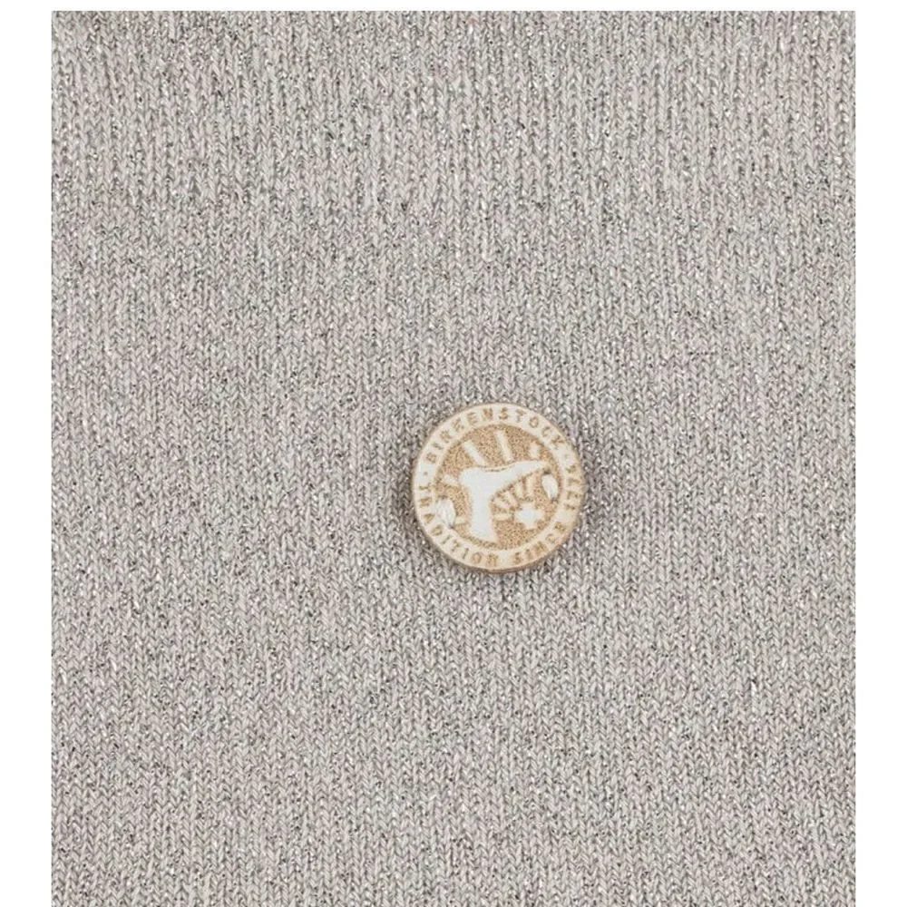 Birkenstock Cotton Sole Bling Light Gray Socks